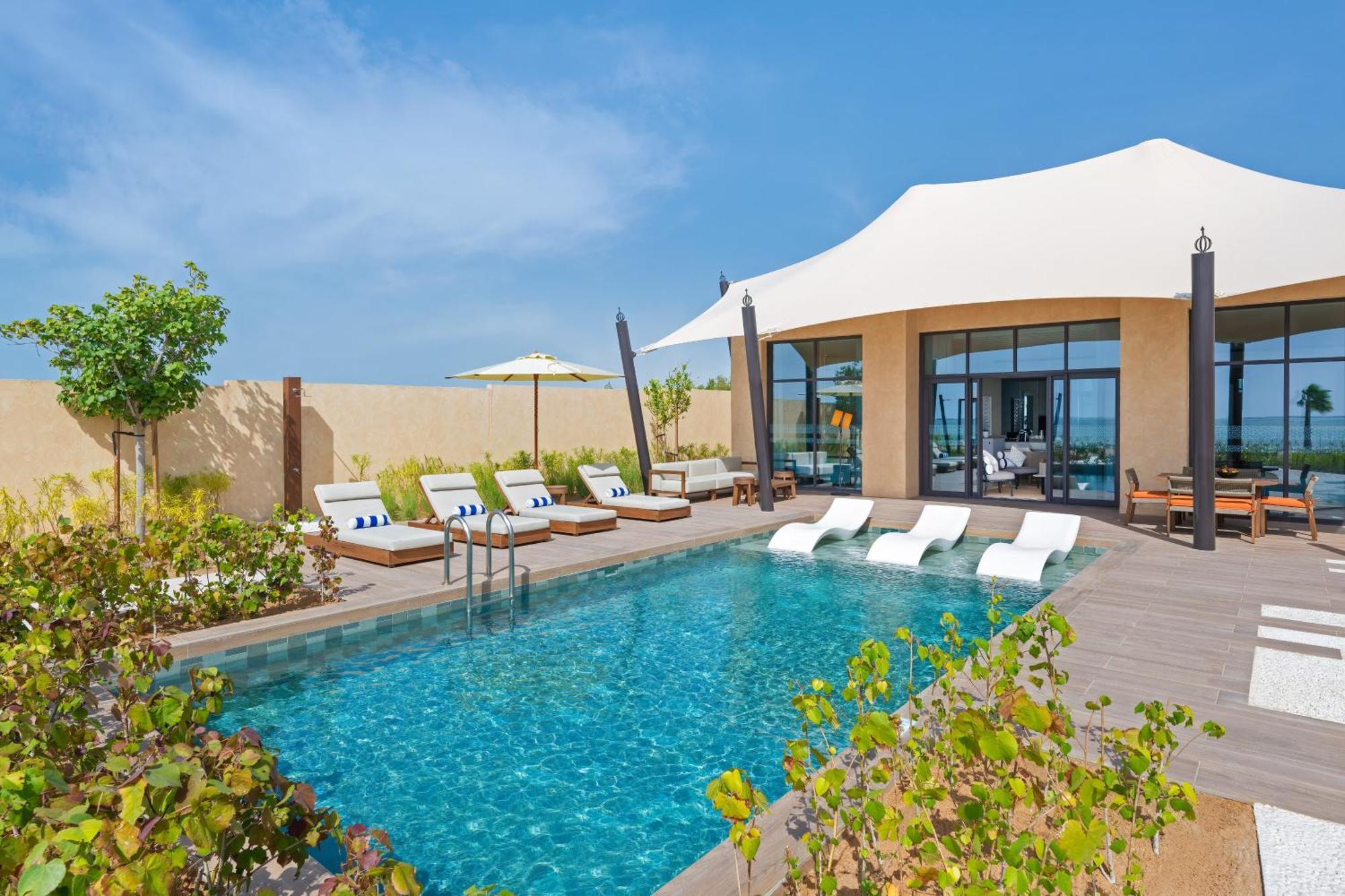 Bab Al Nojoum Hudayriyat Villas Abu Dhabi Exterior photo