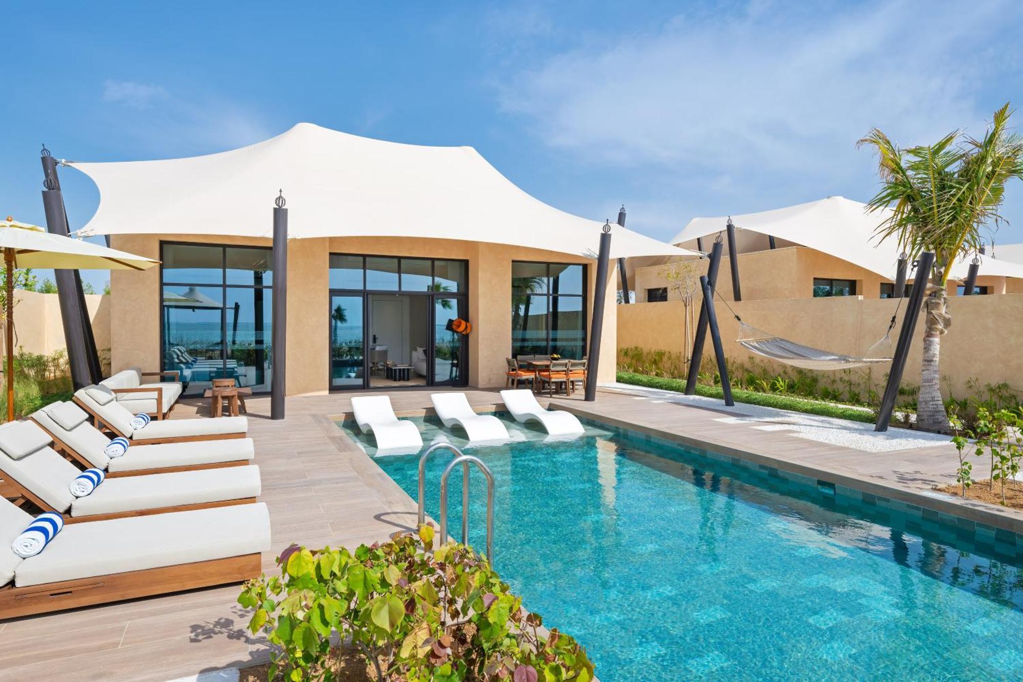 Bab Al Nojoum Hudayriyat Villas Abu Dhabi Exterior photo
