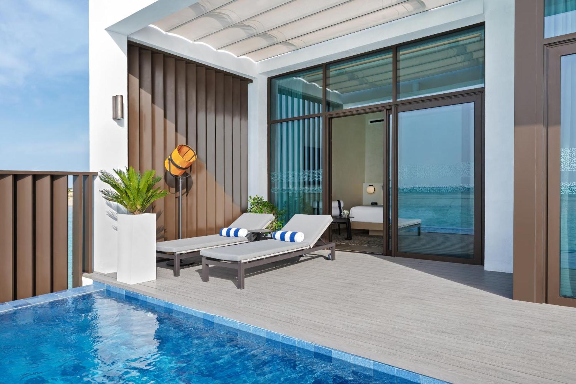 Bab Al Nojoum Hudayriyat Villas Abu Dhabi Exterior photo