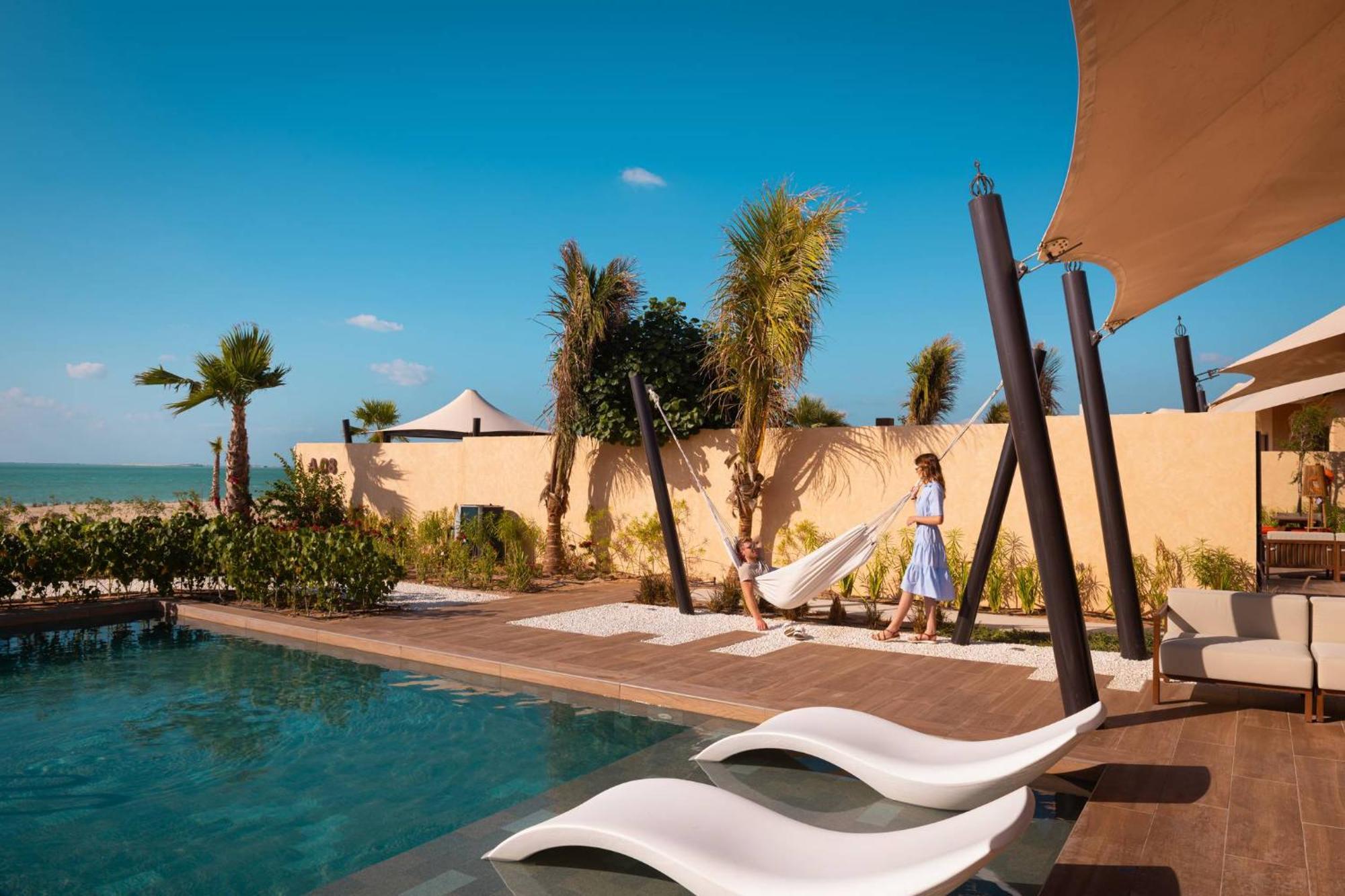 Bab Al Nojoum Hudayriyat Villas Abu Dhabi Exterior photo